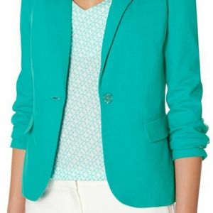 Blazer with Striped Lining